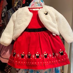 Christmas Minnie Mouse Dress